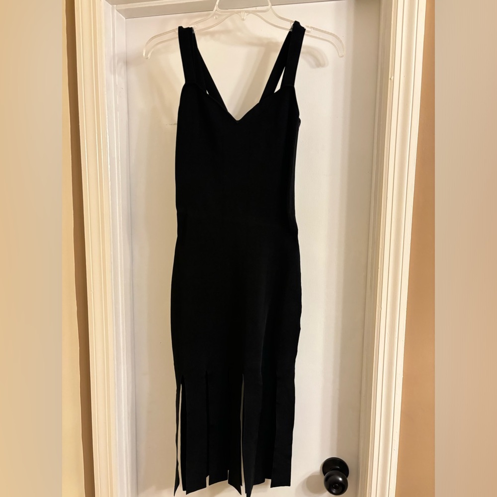 NWT Anthropologie Car Wash Hem Slim Sweater Dress - Picture 4 of 8